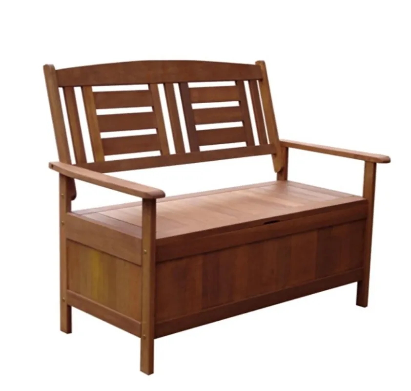 Comandă acum Bancă din lemn DIANA 2 cu spațiu de depozitare