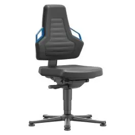 bimos - Scaun de lucru Nexxit 1, negru, maner gri, 450-600mm [9030-2000-3285] Cel mai bun preț