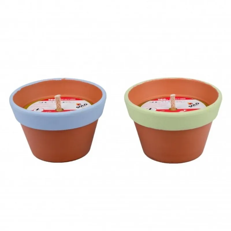 Lumânare de grădină cu citronelă 160g în ambalaj ceramic Super ofertă