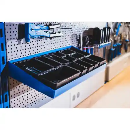 Promoție Set de suport modular pentru comerciant cu cutii din plastic și suport de baza UNIOR