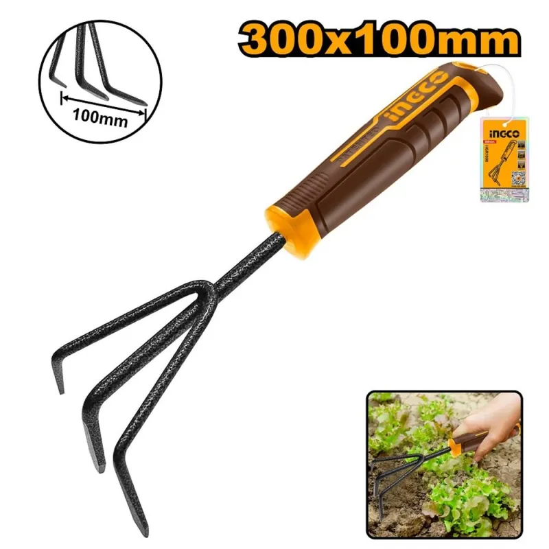 Reducere Motosapă de grădină cu 3 dinți 300x100mm INGCO