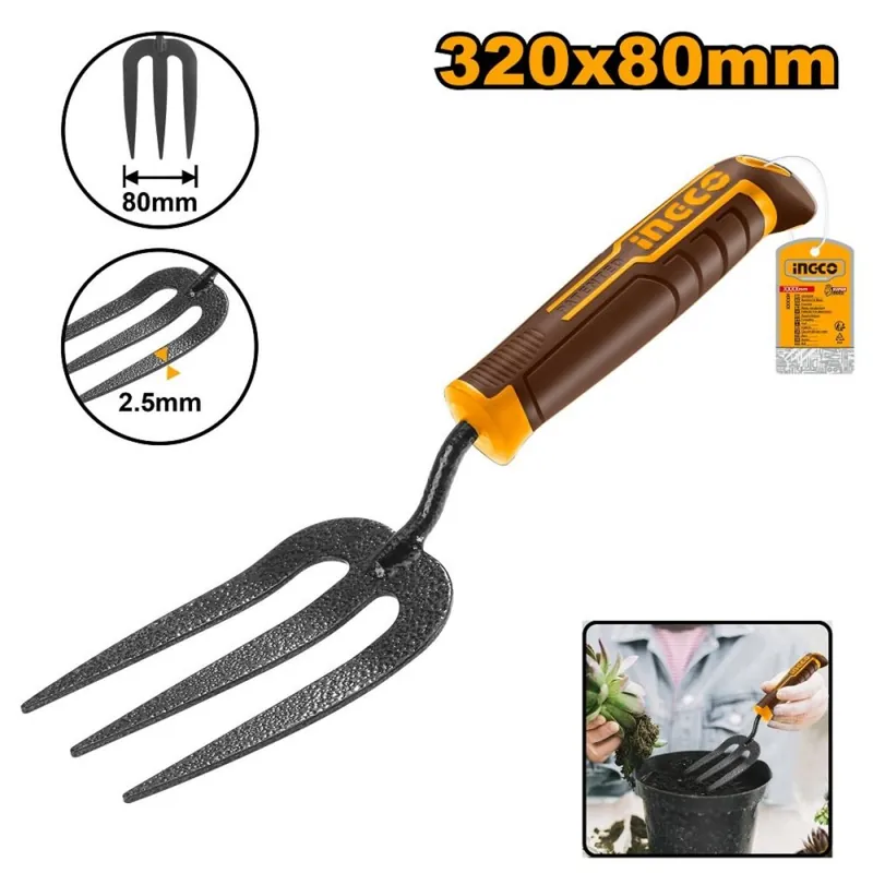 Reduceri Furci de grădină MINI 320x80 mm INGCO