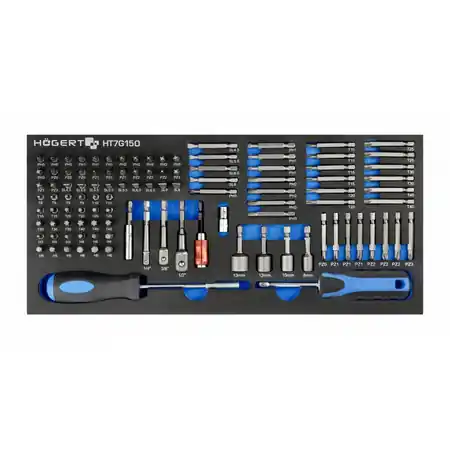 set de biti 107 buc Hoegert Super ofertă