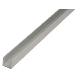 ALBERTS - Profil tip U, aluminiu, 22x10mm, 1m [473891] Plată securizată