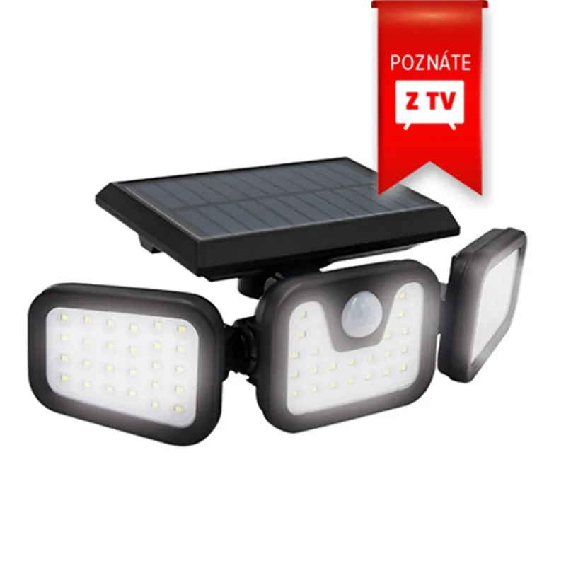 Ofertă de sezon Lumină solară Panta TrioSolar cu senzor de mișcare
