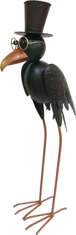 Decor MagicHome Mecco, Corb, tablă, 24x16x66,5 cm Lichidare de stoc