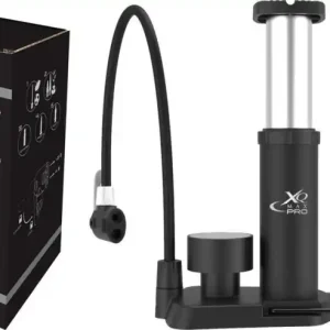 Pompă de picior pentru bicicletă cu manometru XQMAX Cumpărături sigure