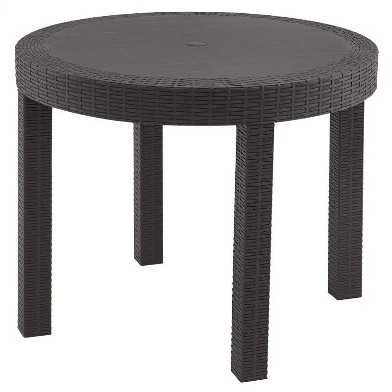 Livrare rapidă Masă de grădină, maro, ZAMA