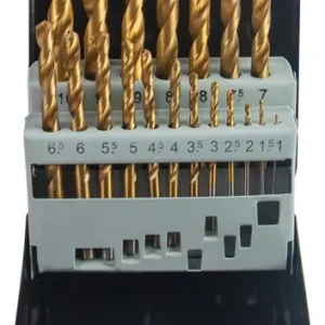 Transport gratuit Burghiu S1.0-10mm HSS + TIN set 19 buc 157108