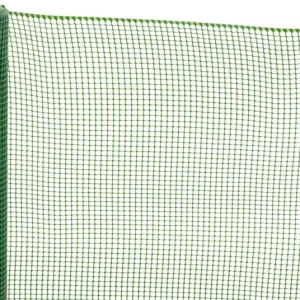 Preferatul clienților ECONOMY 4 ochiuri, 1000/10x10 mm, model pătrat, 300g/m2, verde, integral din plastic, ambalaj. 10 metri