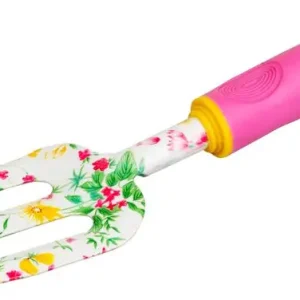 Furculiță Strend Pro, grădinărit, imprimeu flori, roz, 30x8 cm, linia Doamnelor Cel mai bun preț