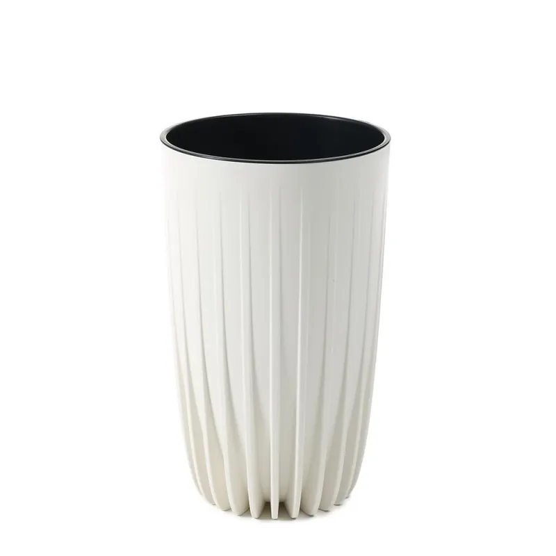 Ofertă limitată Ghiveci UH ø300 mm MIRA crem înălțime 515 mm cu insert KLC