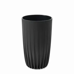 Ghiveci de flori UH ø300 mm MIRA negru înălțime 515 mm cu insert KLC Livrare gratuită