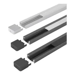 Livrare gratuită Profil ChannelLine G1, 2000 mm, aluminiu/opal, HALEMEIER