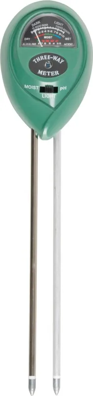 Meter Strend Pro 3in1, proprietăți ale solului, PH, umiditate, intensitate luminoasă, 26x6x4 mm, tester Cumpără acum