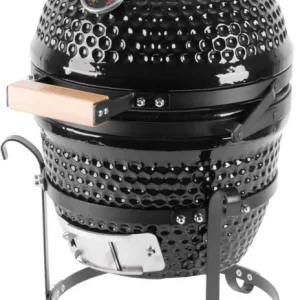 Disponibil imediat Grill Strend Pro Kamado Egg 13";, diametru 27 cm, inaltime gratar 34,5 cm, negru, 35x40,5x55 cm