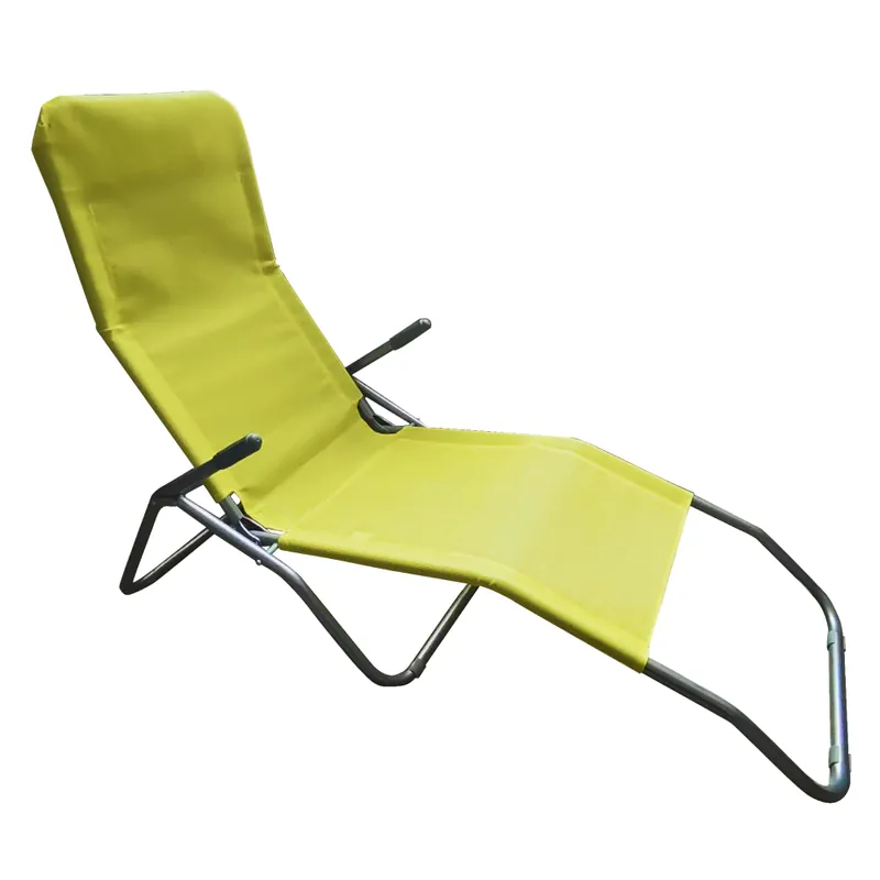 Cel mai bun preț Şezlong de grădină, verde / gri, SELNO