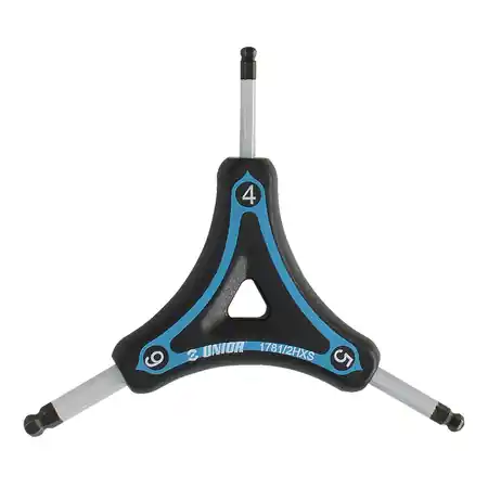 Cheie hexagonala cu trei picioare, cap sferic 122mm, 16mm, 106mm, 64g UNIOR Ofertă