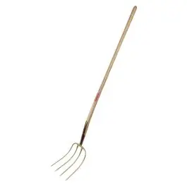 Cel mai vândut Furca de gunoi de grajd 31198 4zkg gold, cu maner de frasin