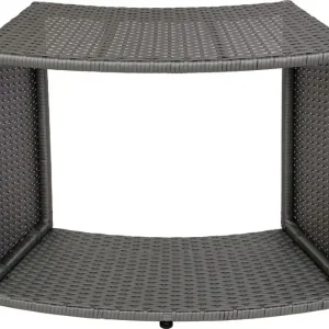 Popular Mobilier cadă cu hidromasaj MSpa®, piedestal, pentru cada cu hidromasaj rotundă, deschis, 80x30x58 cm