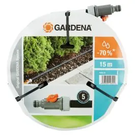 Ultima șansă Furtun de picurare 1969-20, 15.0 m, pentru randuri de plante, GARDENA