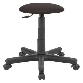 Noutate Scaun pivotant Goliath, 395-530mm, piele artificiala, negru, cu roti [4332163702856]