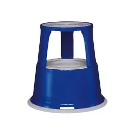 Scaun rulant din metal, albastru [4003801038087] Discount