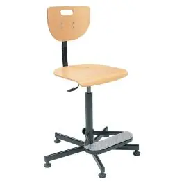 Scaun Werek, lemn, suport picioare [4332163702887] Livrare expres