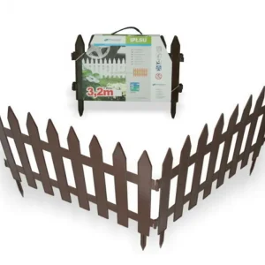 Gard de gradina 3,2m maro Preț redus