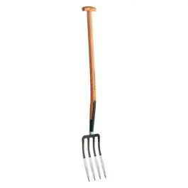 Mai ieftin Furca Rex, mare, cu maner in T din frasin