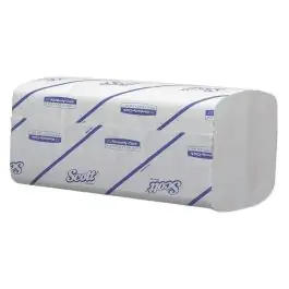 Reduceri Prosop de mana pliat Scott Control™, 31.5 x 21.5 cm, 1 strat, 3180 foi, alb, KIMBERLY-CLARK
