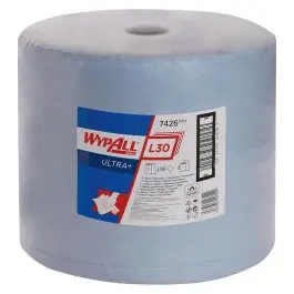 Calitate înaltă Laveta de stergere WYPALL L40, pe rola, 33 x 38 cm, 3 straturi, 750 foi, KIMBERLY-CLARK