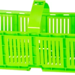 Lada Strend Pro, pentru fructe si legume, cos, pliabil, cu maner, verde, 40x18x15 cm Vezi acum