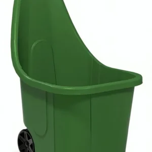 Nu rata Cărucior Blumax CADDY, 60 litri, 50x60x84 cm, verde, pentru deșeuri de grădină