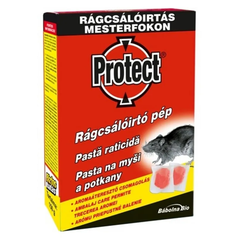 Retur gratuit Momeală moale 150 g pentru șoareci și șobolani PROTECT Bromadiolon