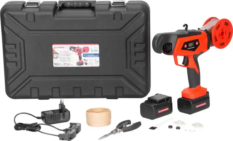 Livrare gratuită Liant Strend Pro Profesional, pentru legare, pentru vita de vie/struguri, display LCD, baterie