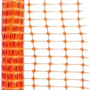 Plată securizată Strend Pro net, plasă de marcare, plastic, 1 m, L-50 m, pentru delimitarea clădirilor și a terenurilor