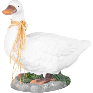 Decor MagicHome, Húska, gri, ceramică, 44x20x37 cm Livrare gratuită