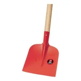 Lopata de nisip Holstein cu maner electric, rosie, marimea 2 Super ofertă