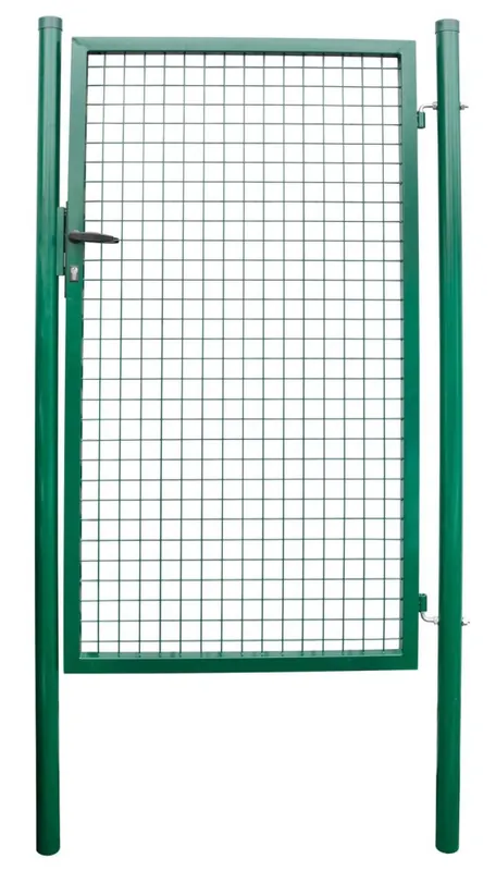 Ultima șansă Gate Strend Pro METALTEC ECO, 1000/1200/50x50 mm, cadru pătrat, verde, o singură foaie, grădină, ZN+PVC, RAL6005
