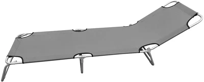 Ofertă Șezlong PANAMA, gri, 188x55x27 cm