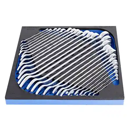 Reducere de preț Set de chei combinte lungi in suport de plastic UNIOR