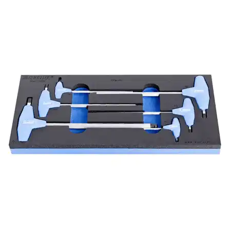 Set de surubelnite hexagonale cu maner in T in suport SOS UNIOR Reducere