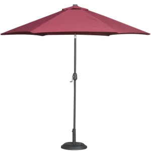 Cel mai vândut Umbrela de soare 270 cm burgundy MANGO cu maner