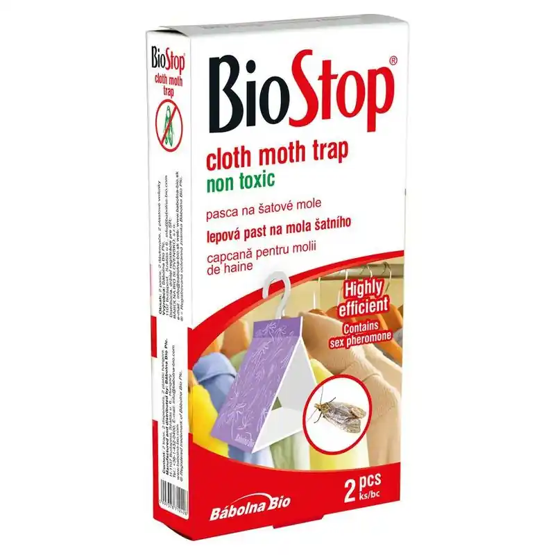Lipici BioStop, pentru molia hainelor, ambalaj. 2 buc Discount