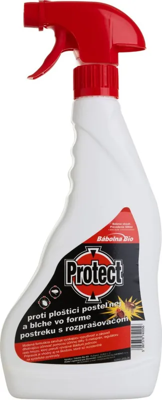 Lichidare de stoc Spray PROTECT, împotriva insectelor și puricilor, pulverizator, 500 ml