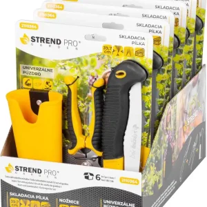Promoție Set Strend Pro, foarfece de grădină, ferăstrău, cutie, set de 3 piese