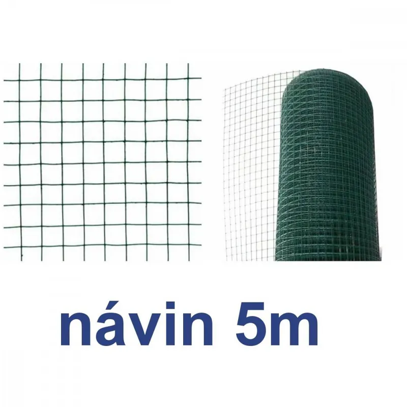 Cel mai bun preț Plasa patrata PVC 13x13/1,2x500x5m sudata GARDENKUS