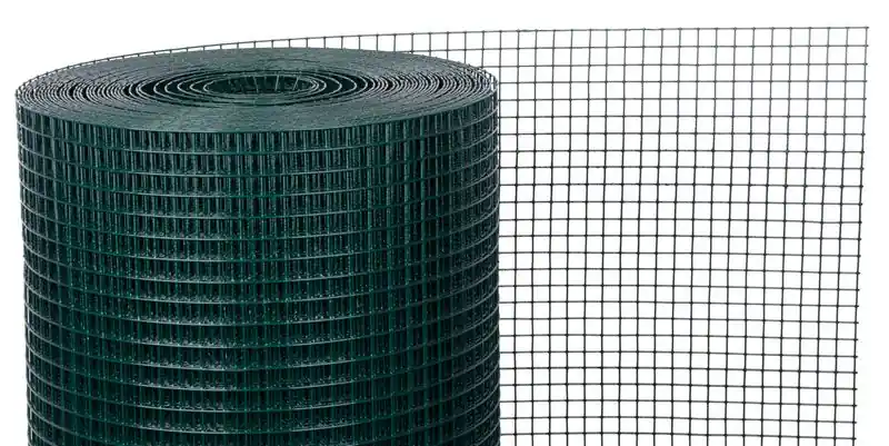 Plată securizată GARDEN Plasă PVC 500/16x16/1,2 mm, verde, RAL 6005, pătrată, grădină, reproducere, pachet de 10 m