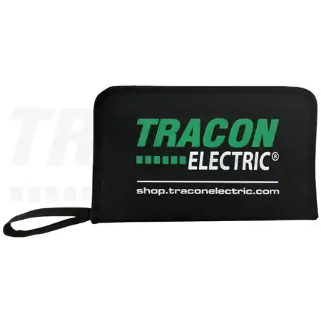 Reducere Set de 12 surbelnite izolate la 1000 V, CrV, in suport SDSETOF12 SL 2.5, 4, 5.5, 6.5, PH0-3, PZ0-3 , AC 1000V Tracon